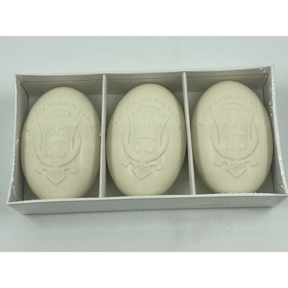 La Florentina LEMON LAVENDER -3 X 5.3 oz Embossed Luxury-Italy SEALED! - Picture 5 of 7